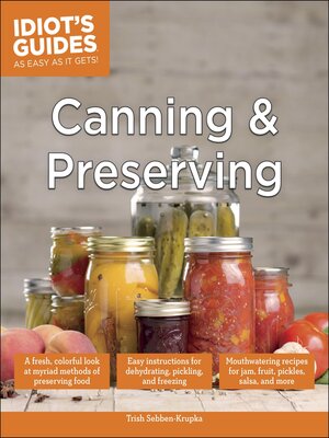 cover image of Canning and Preserving